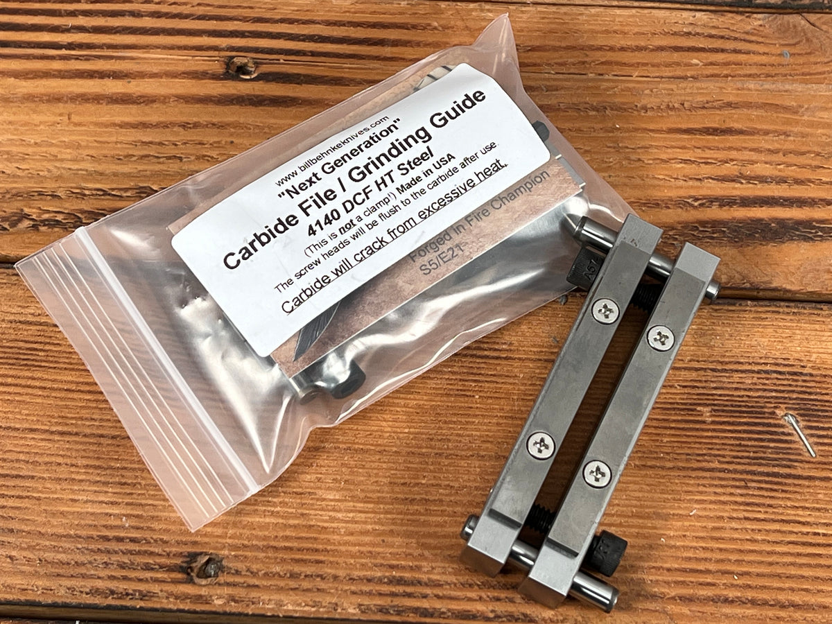 CARBIDE FILE GUIDES — BILL BEHNKE KNIVES