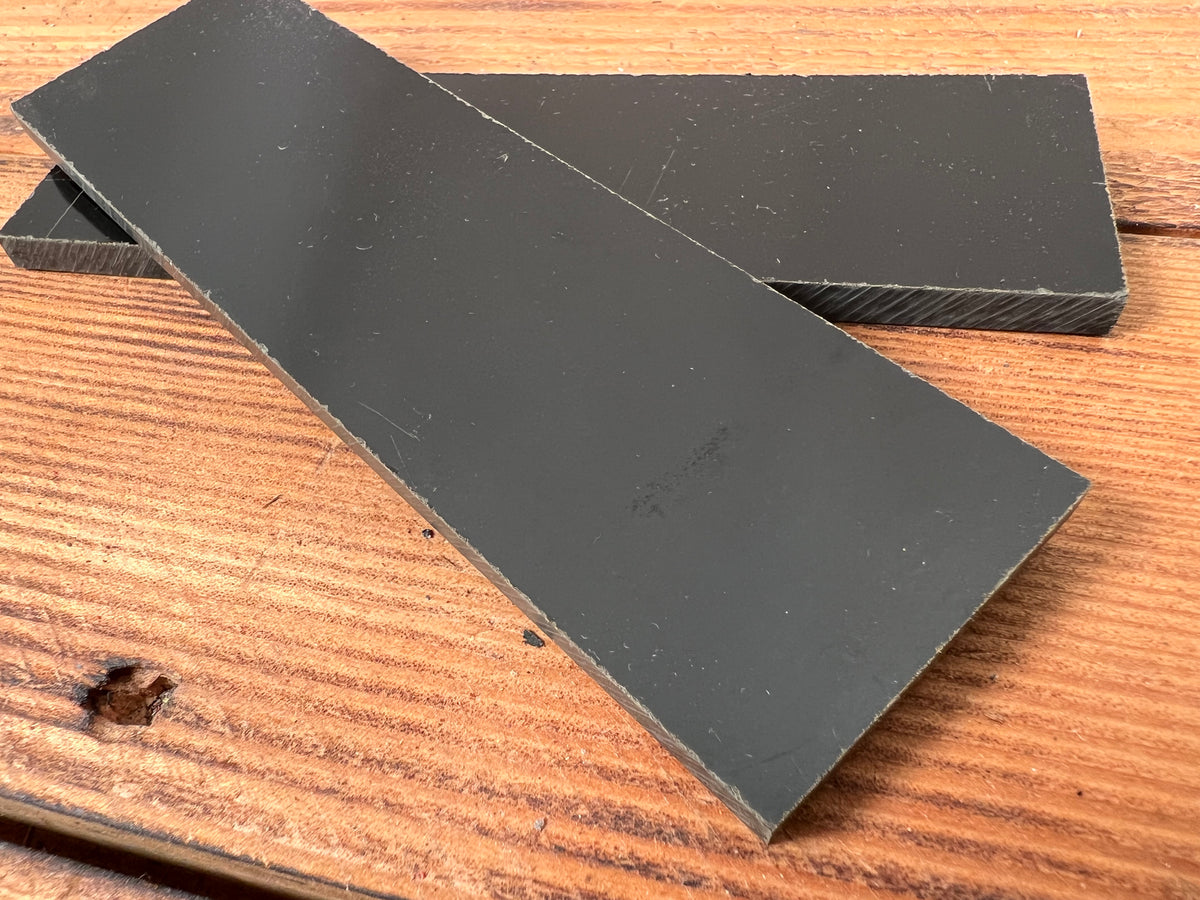 Black Paper Micarta Scales/Sheets - Micarta Knife Handle Material