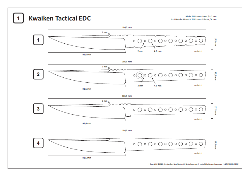 Kwaiken Tactical EDC Templates – Pops Knife Supply kwaiken-tactical-edc-templates-pops-knife-supply