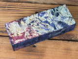 Multi Dyed Stabilized Box Elder Burl