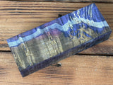 Multi Dyed Stabilized Box Elder Burl