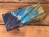 Multi Dyed Stabilized Box Elder Burl