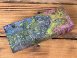 Multi Dyed Stabilized Box Elder Burl