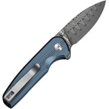 Civivi Mini Shakan Button Lock Blue