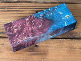 Multi Dyed Stabilized Box Elder Burl