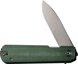 CIVIVI Sendy Flipper Knife Micarta Handle