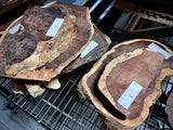 Honduran Rosewood Burl Slabs