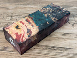 Multi-Dyed Box Elder Burl - 09/09