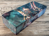Multi-Dyed Box Elder Burl - 09/09