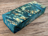 Multi-Dyed Box Elder Burl - 09/09