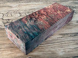 Multi-Dyed Box Elder Burl - 09/09