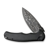Civivi Praxis Button Lock Damascus
