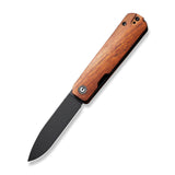 CIVIVI Sendy Flipper Knife Wood Handle