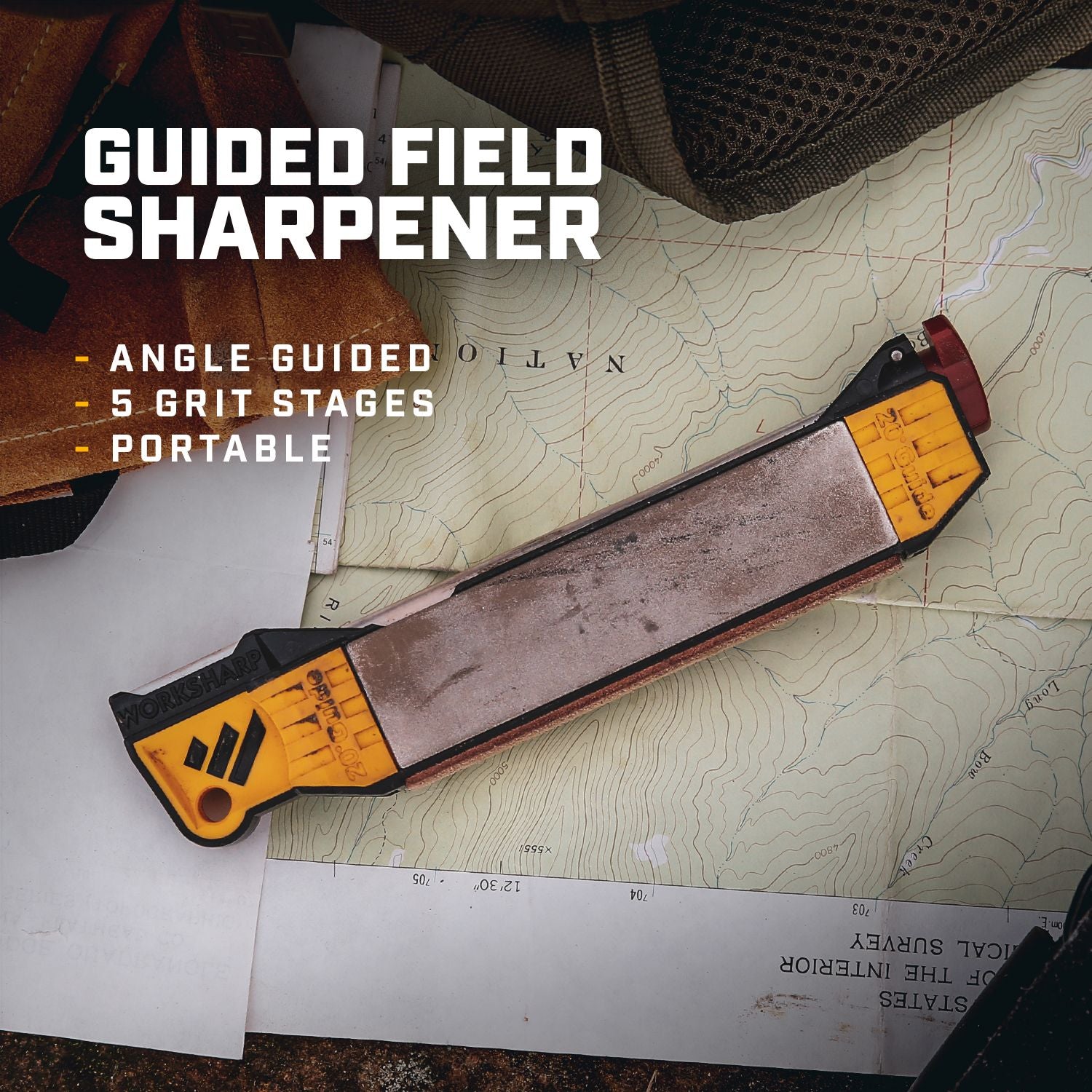 WORK SHARP Guided Field Sharpener – Pops Knife Supply
