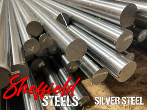 SALE - Silver Steel Round Bar