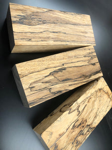 Stabilized Spalted Pecan Block
